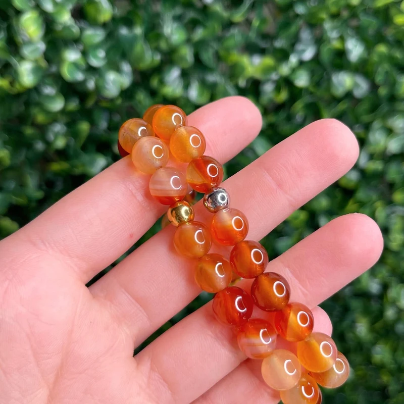 Individuelles Karneol-Armband