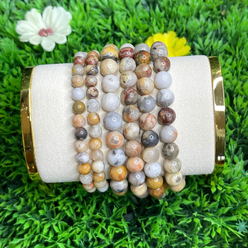 Maßgeschneidertes Achat-Spitzenarmband