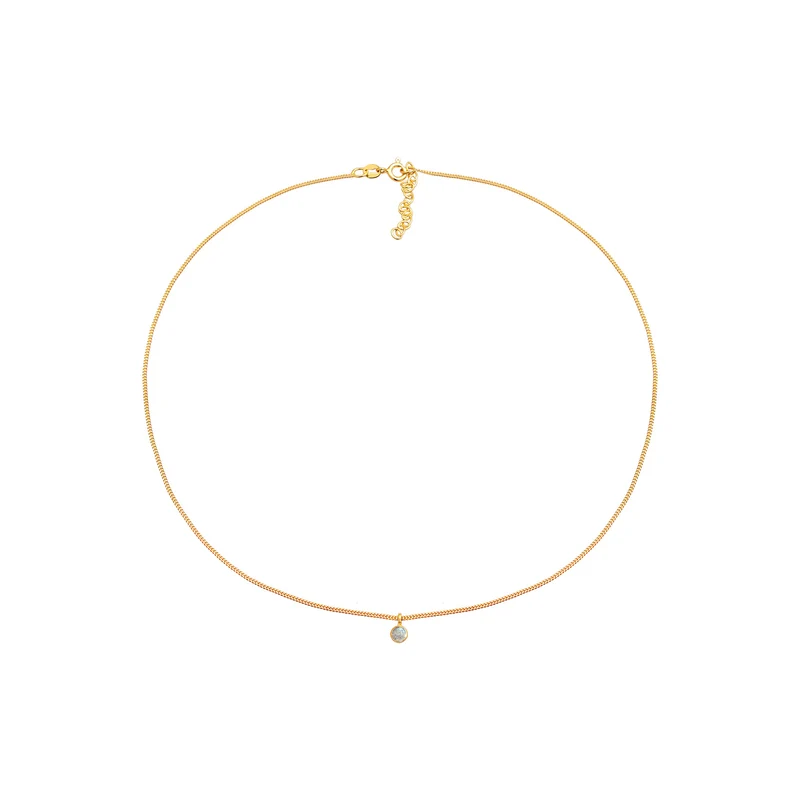 Choker | Labradorit (Grau)