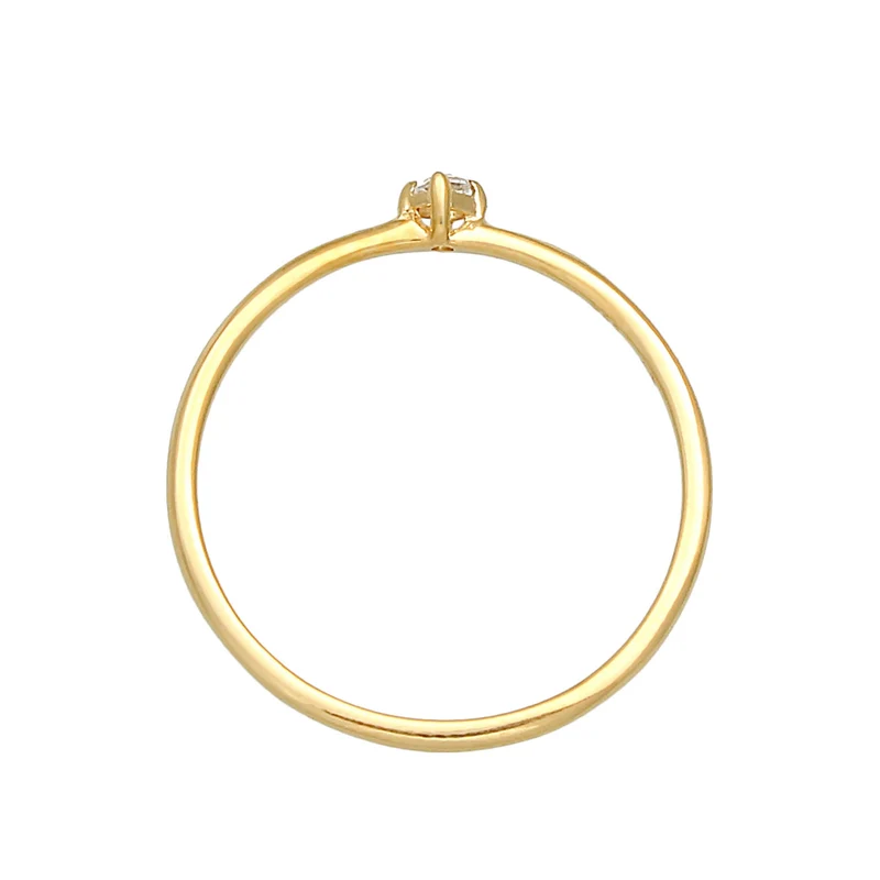 Verlobungsring | Topas ( Weiß )
