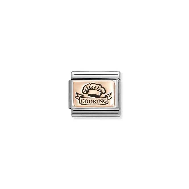 Classic Rose Gold Cooking Sports & Hobbies Charms