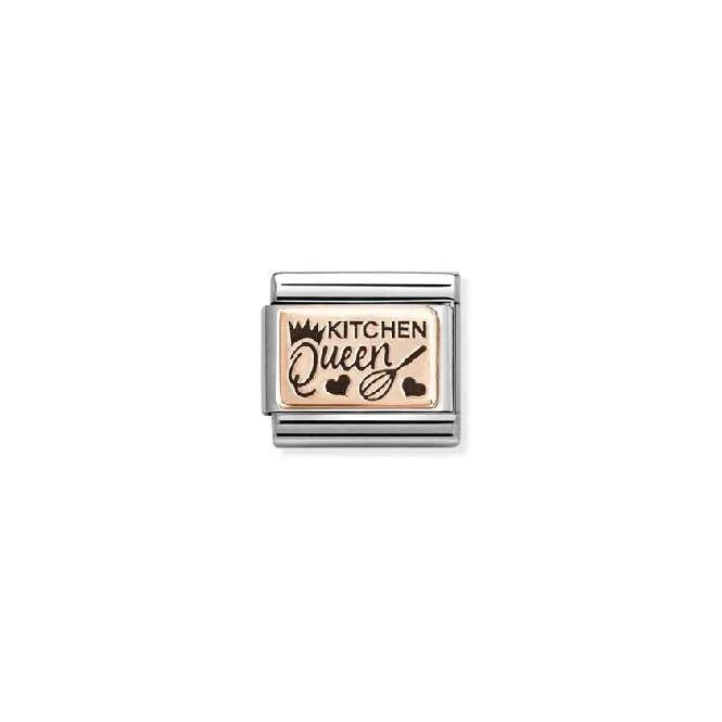 Classic Rose Gold Kitchen Queen Sports & Hobbies Charms