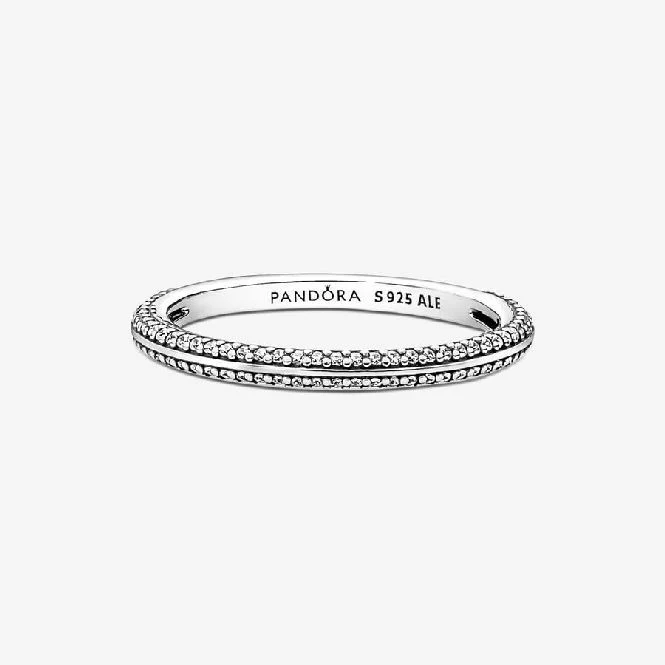 Pave Ring, Size 52