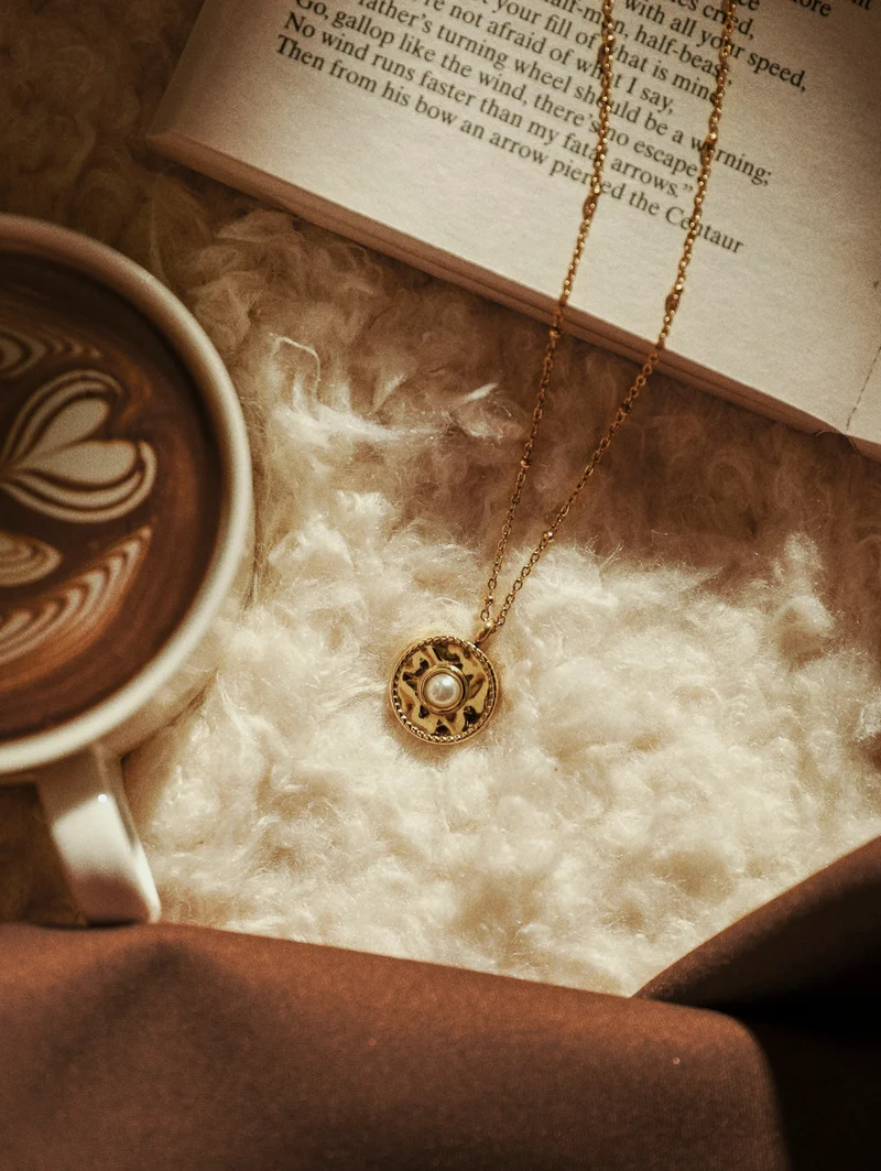 Retro Pearl Kette