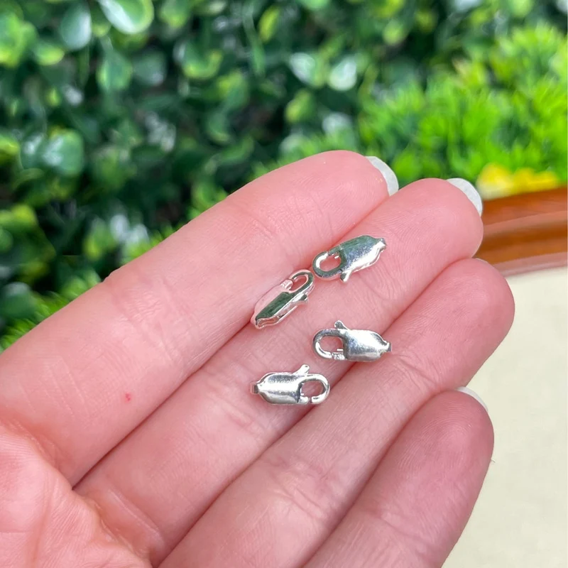 Karabinerverschluss aus 925er Silber