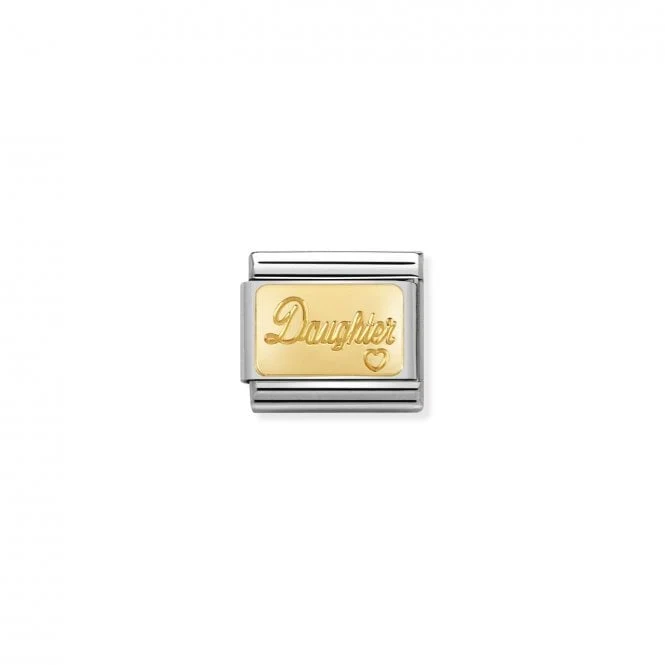 Classic Gold Daughter Friends & Family Charms