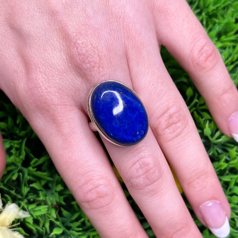 Lapislazuli-Silberring #72