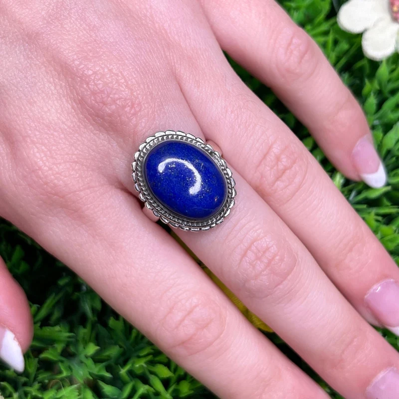 Lapislazuli-Silberring #54