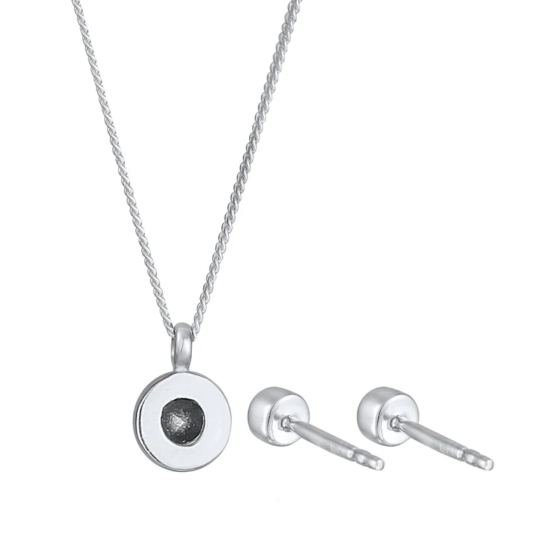 Solitär-Kette | mit Kristallen von Swarovski® (Weiß)