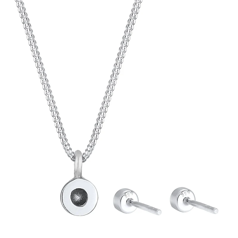 Solitär-Kette | mit Kristallen von Swarovski® (Weiß)