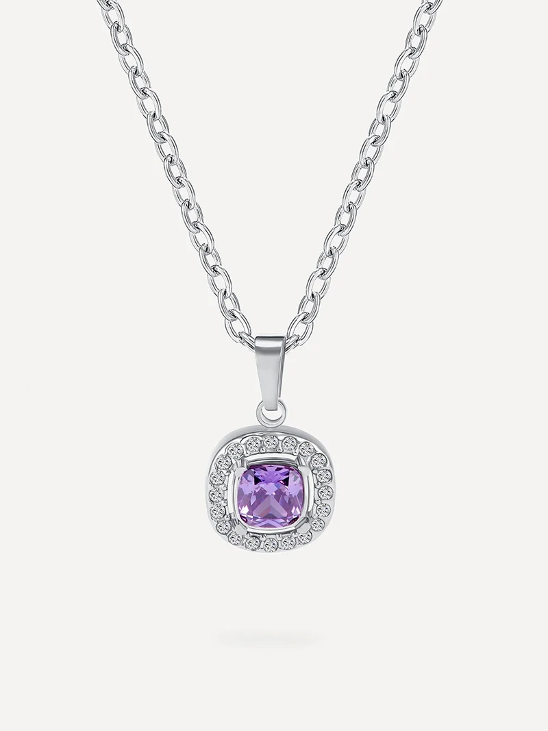 Eternal Purple Square Kette