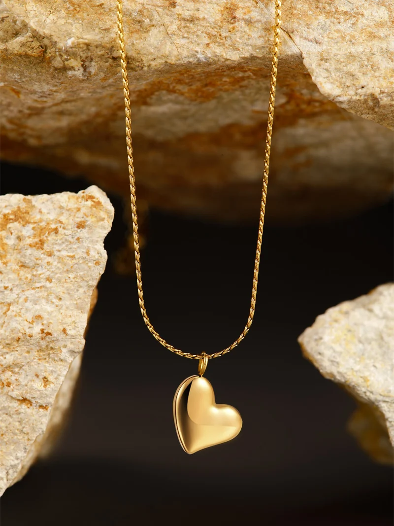 Glossy Heart Kette