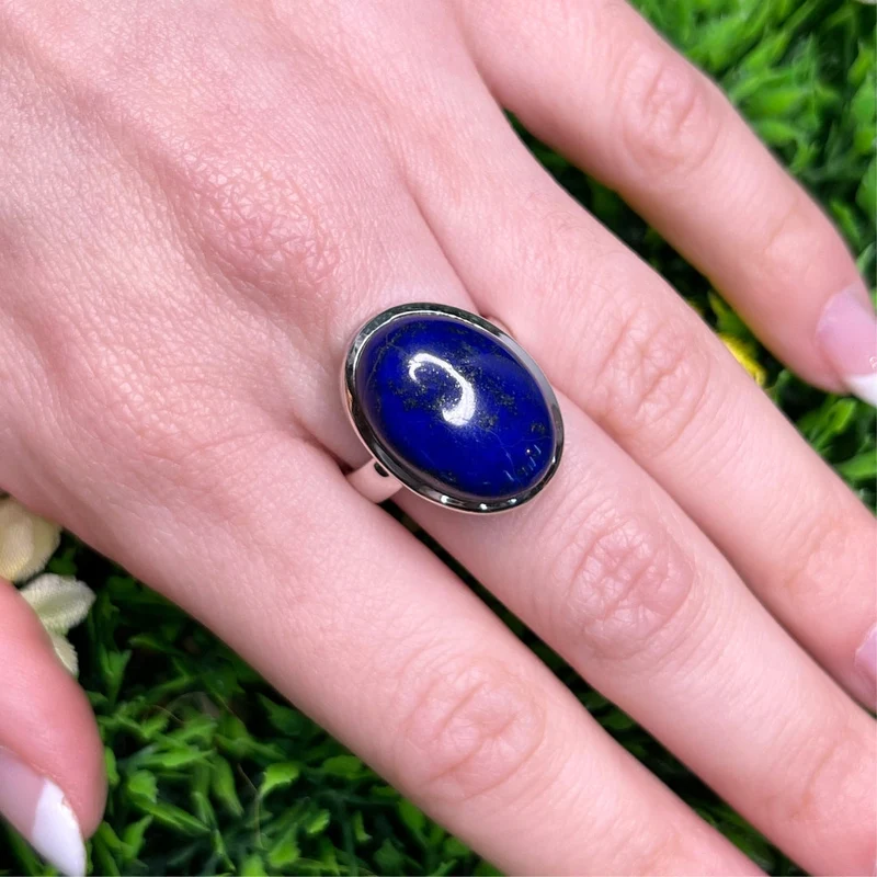 Lapislazuli-Silberring #86