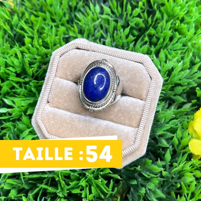Lapislazuli-Silberring #64