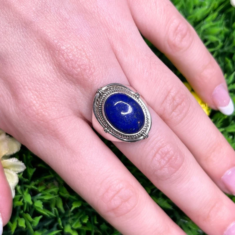 Lapislazuli-Silberring #64