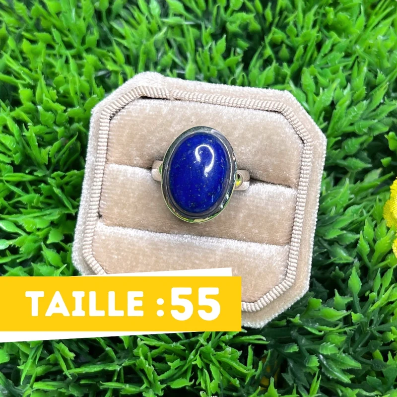 Lapislazuli-Silberring #58