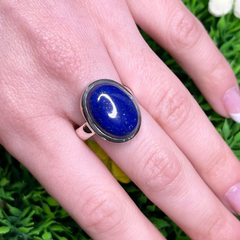 Lapislazuli-Silberring #58