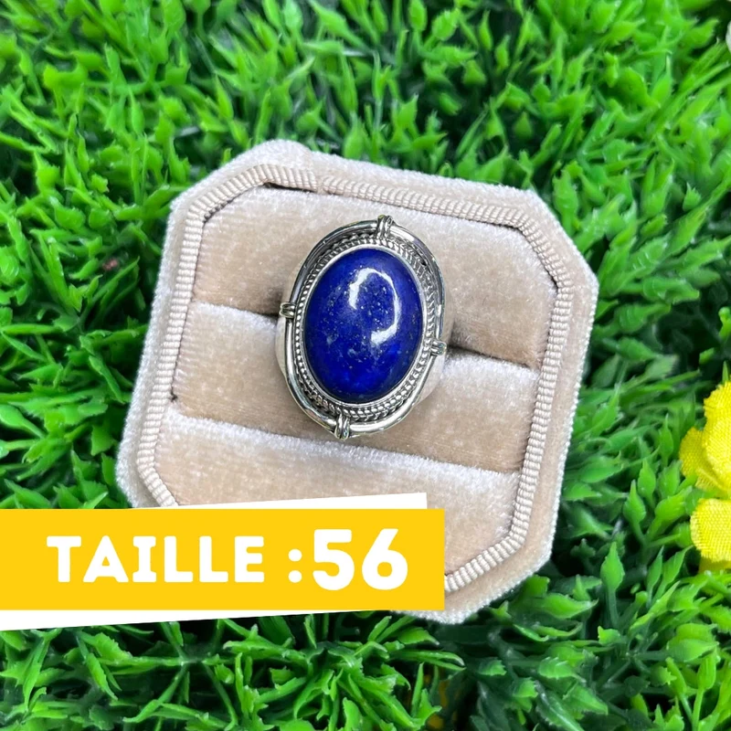 Lapislazuli-Silberring #74