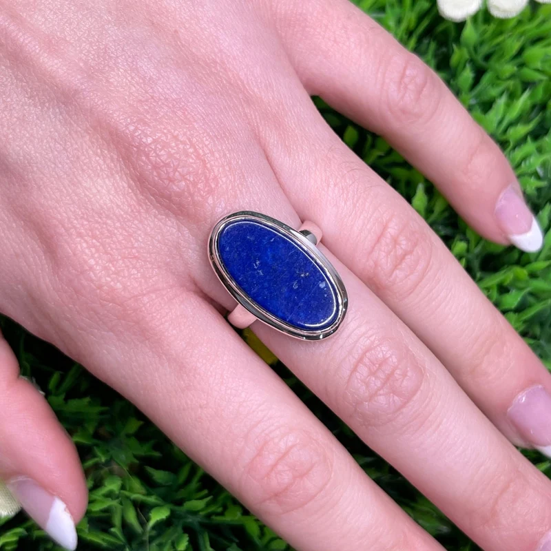 Lapislazuli-Silberring #97