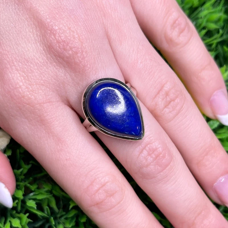 Lapislazuli-Silberring #65