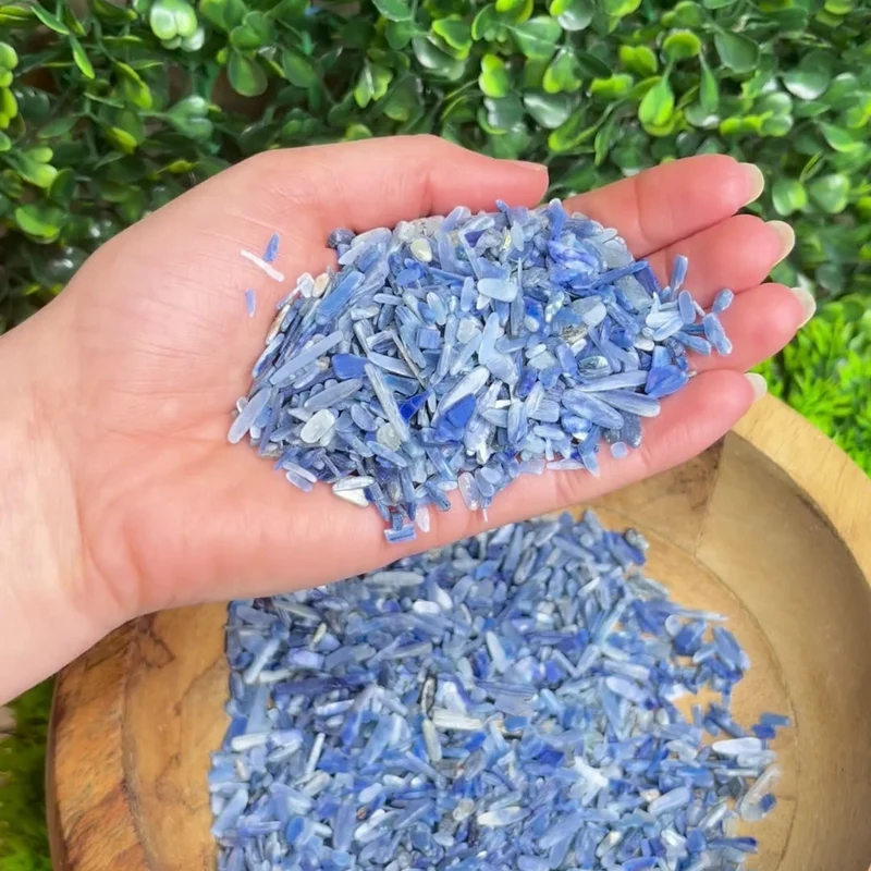 Blaue Kyanit-Chips