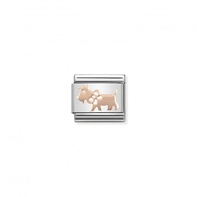 Classic Rose Gold Dog Animal Charms