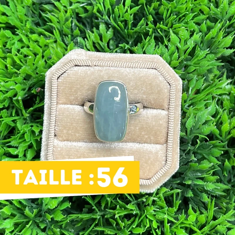Aquamarin-Silberring #81