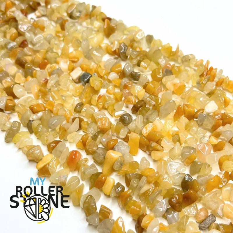 Gelbe Topas-Chips 78 cm