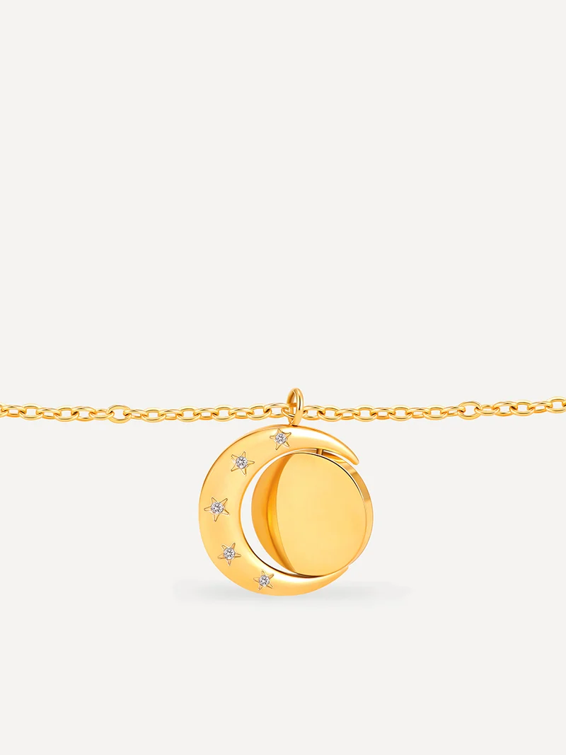Moon Phase N Sun Kette