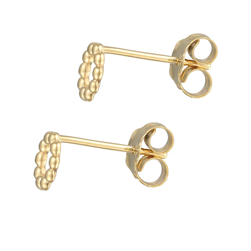 Ohrstecker Kreis Kugeln