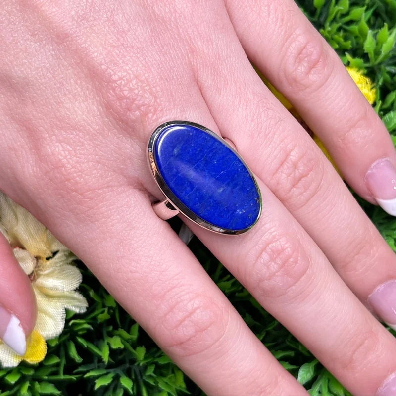 Lapislazuli-Silberring #91