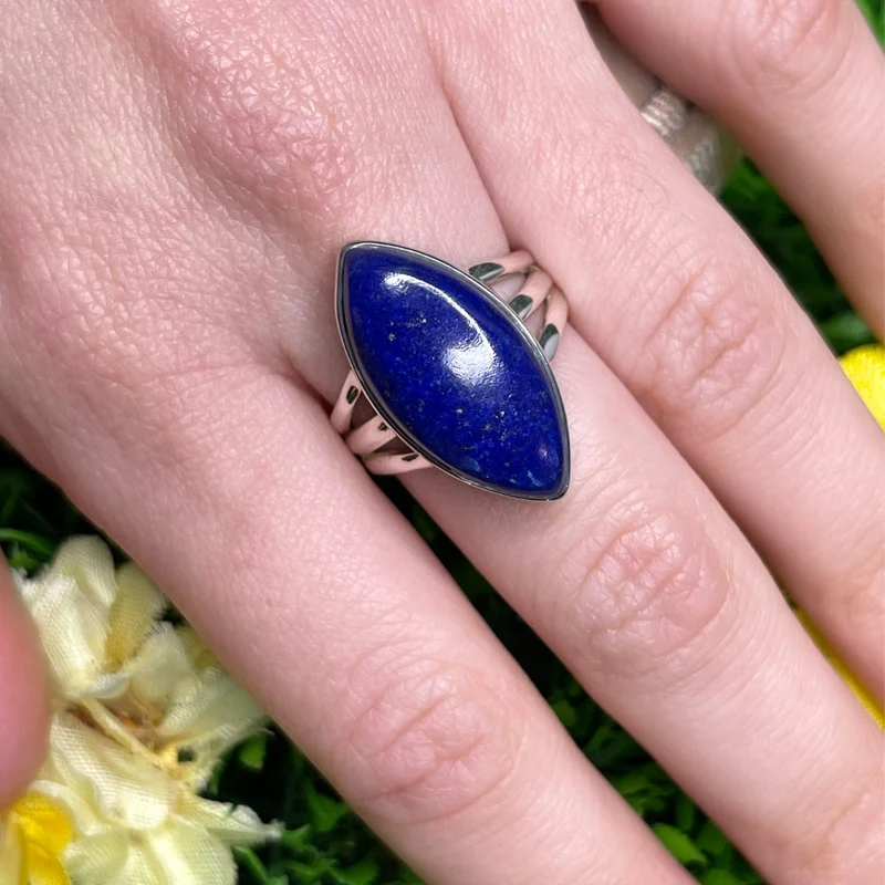 Lapislazuli-Silberring #89