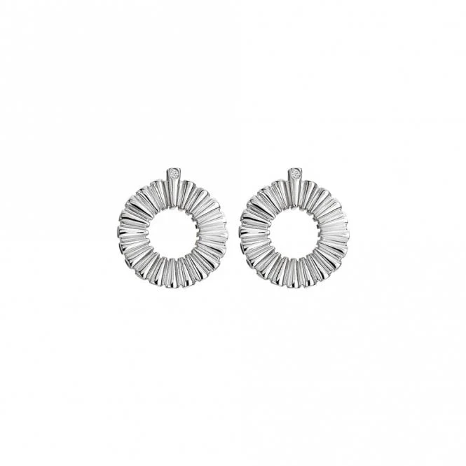 Silver Sunbeam Earrings