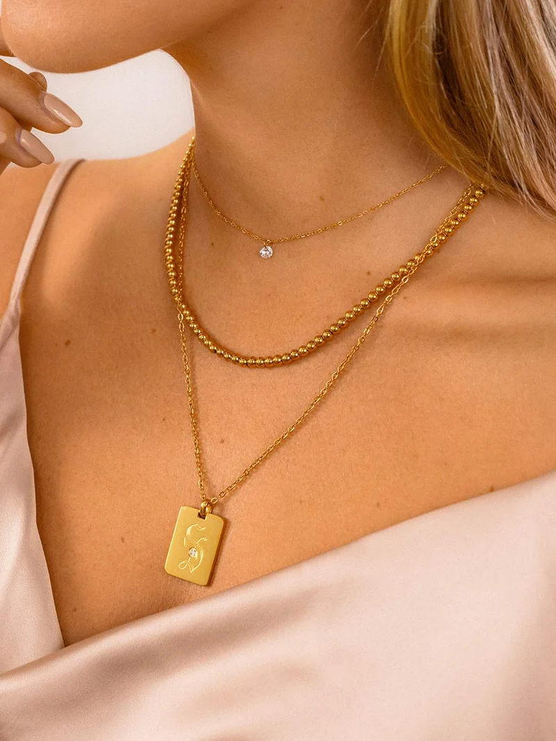 Bead Ball Kette