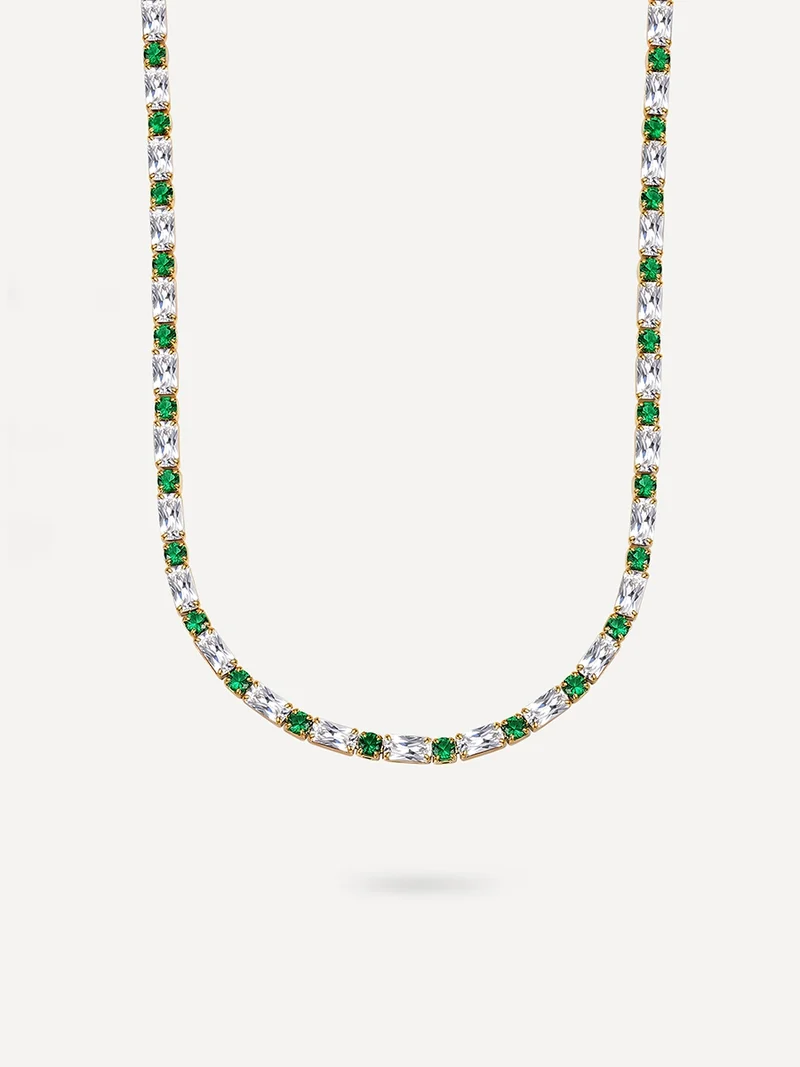 Green Circle Kette