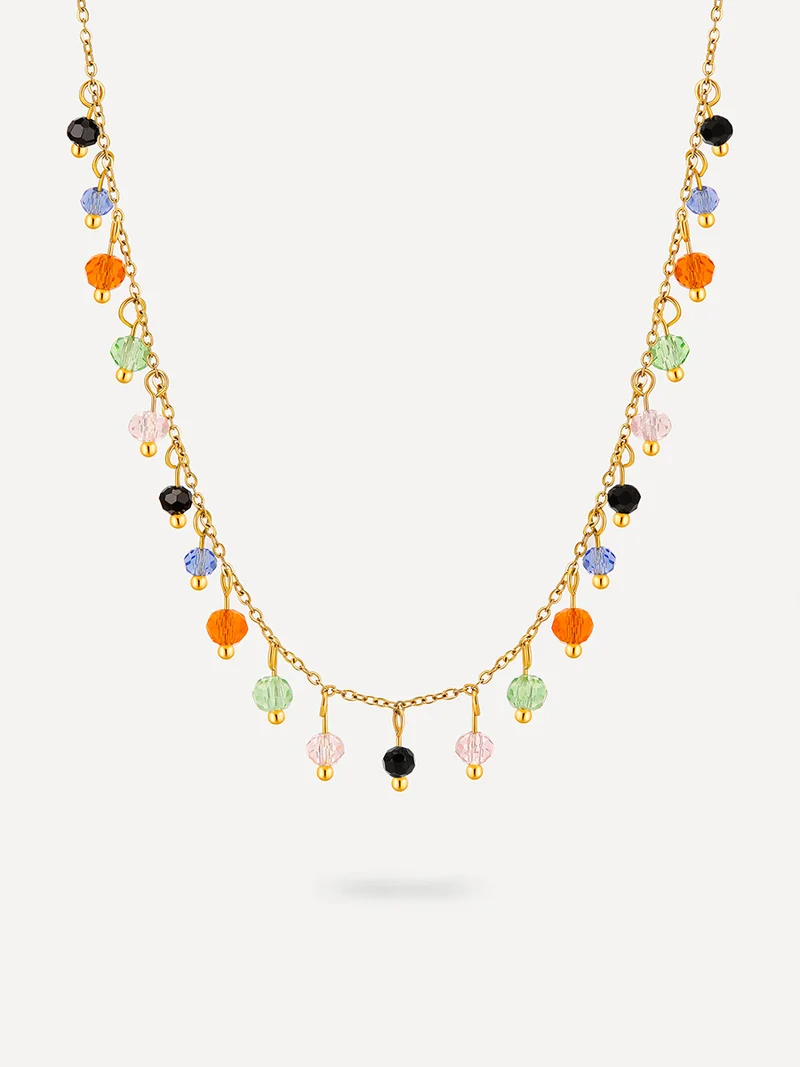 Bunt Stone Kette