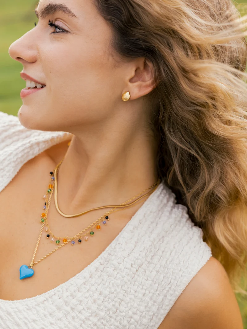 Bunt Stone Kette