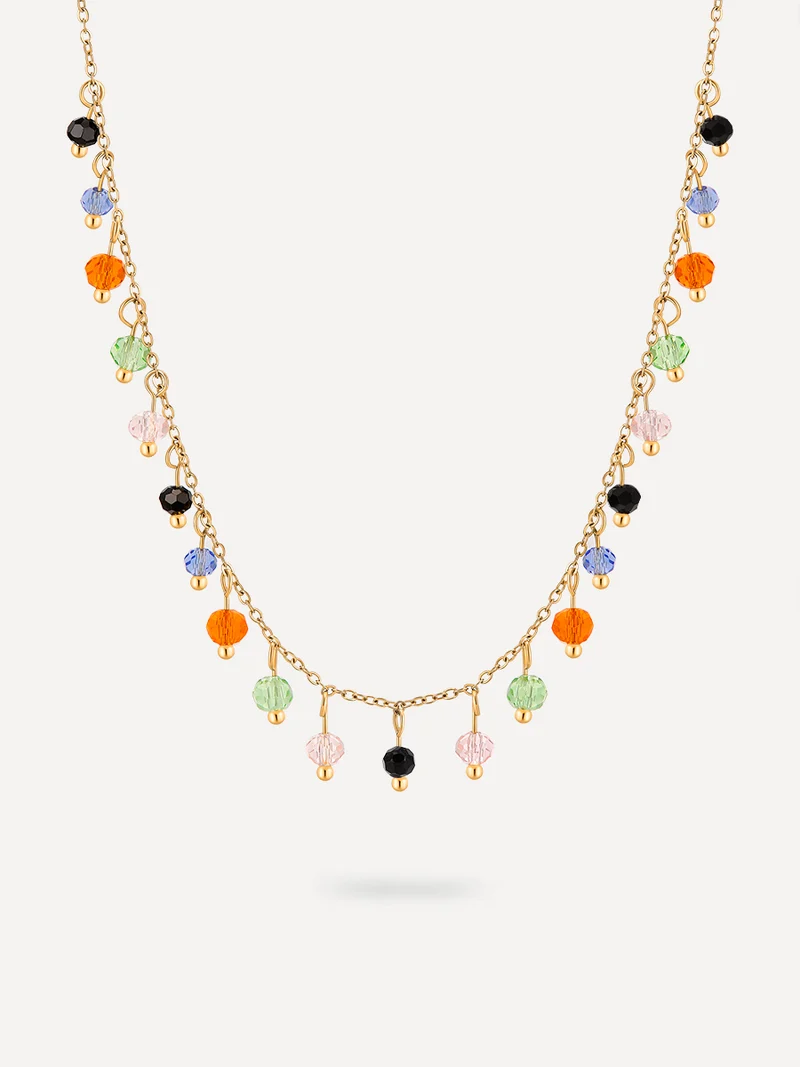 Bunt Stone Kette