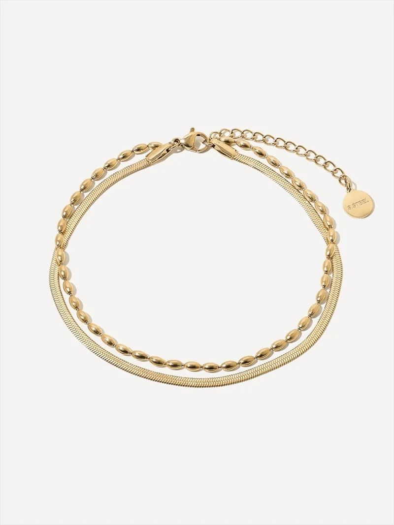 Double Layer Snake Bone FUSSKETTCHEN