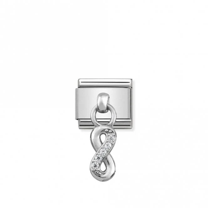Classic Silver Infinity Love & Hearts Charms