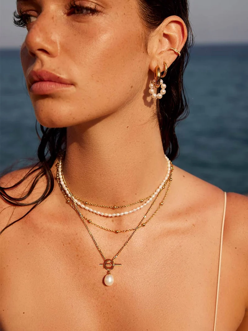 Lustrous Pearls Kette