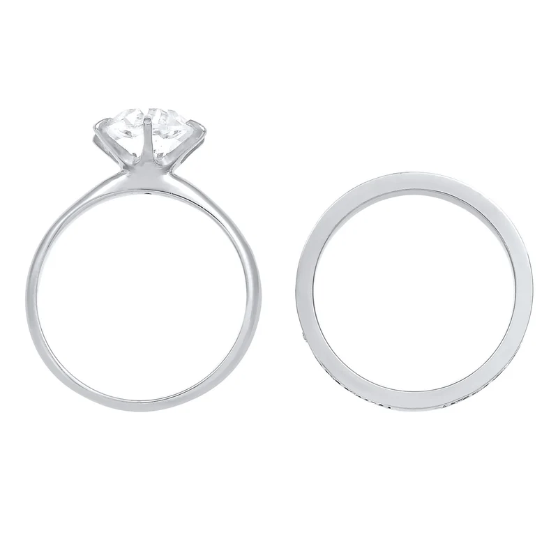 Ringset | Kristall ( Weiß )