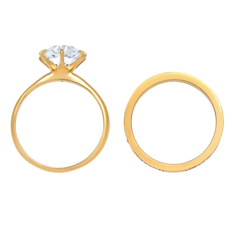 Ringset | Kristall ( Weiß )