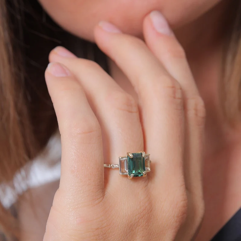Ring | Quarz ( Grün )