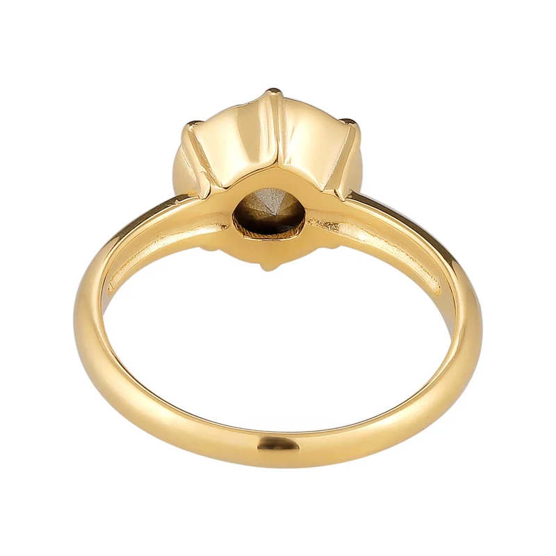 Solitär-Ring Elegant | Mit Kristallen von Swarovski® (Grün)