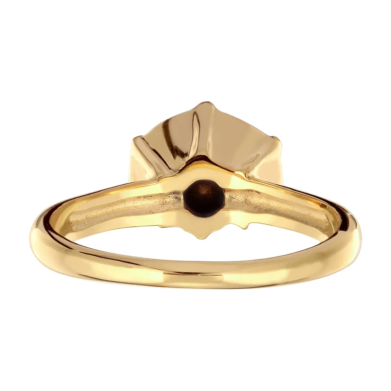 Solitär-Ring Elegant | Mit Kristallen von Swarovski® (Grün)
