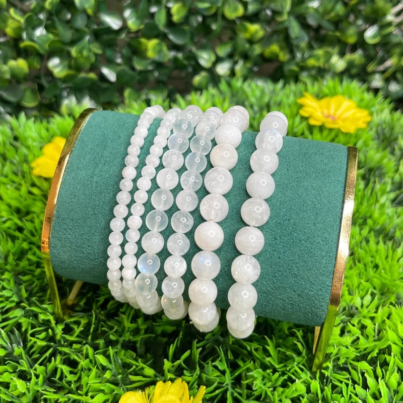 Benutzerdefinierte Mondstein-Armband
