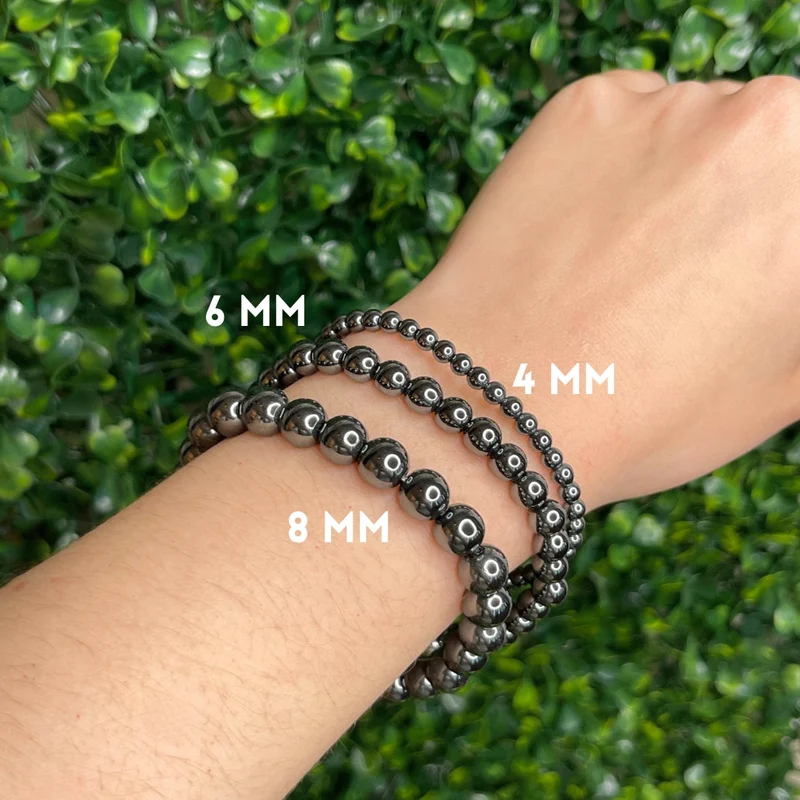 Individuelles Hämatit-Armband