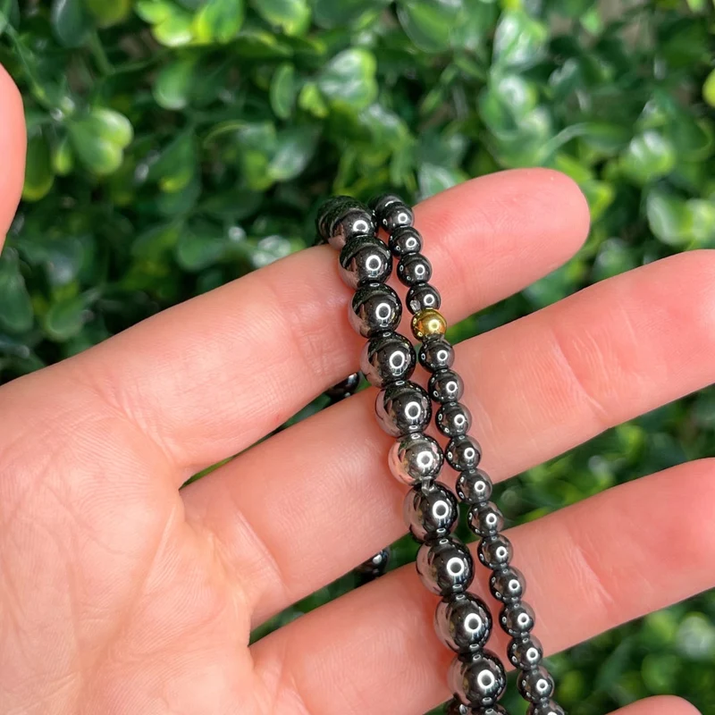 Individuelles Hämatit-Armband