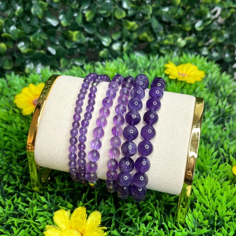 Benutzerdefiniertes Amethyst-Armband